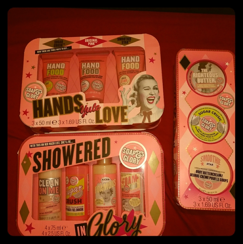 Soap and Glory Gift Sets (3 included)